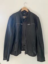 Superdry black leather for sale  Ireland