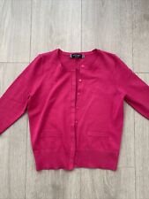 Ladies Principles Cerise Pink Cardigan Size 12, used for sale  Shipping to South Africa