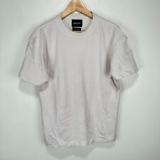 Usado, Camiseta masculina Howlin' by Morrison média branca rosa gola redonda 100% algodão Bélgica comprar usado  Enviando para Brazil