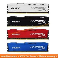 Usado, Memória DIMM para desktop HyperX FURY RAM DDR4 16GB 8GB 32GB 4GB 3200 2666 2400 2133 comprar usado  Enviando para Brazil