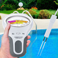 Usado, Testador de cloro portátil PH/CL2 medidor digital de qualidade da água para piscina comprar usado  Enviando para Brazil