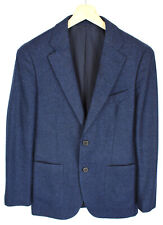 Suitsupply Havana FL Blazer Mens UK 36 Pure Wool Single Breasted Lined Blue till salu  Toimitus osoitteeseen Sweden