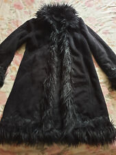 Vintage black afghan for sale  NORWICH