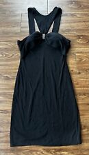 vestido de festa pia roupas coquetel elástico preto vestido curto mini P/G comprar usado  Enviando para Brazil