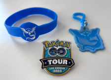 Pokemon GO Tour: 2024 - Los Angeles: Pin, pulseira mística e chaveiro de equipe comprar usado  Enviando para Brazil