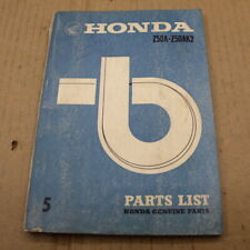 Parts list honda d'occasion  Neuilly-en-Thelle