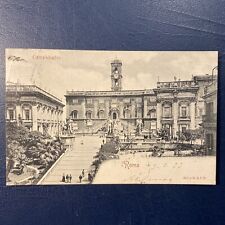 cartolina roma 1899 usato  Trieste