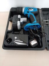 Used, New & Genuine Silverline 18V Cordless Combi Hammer Drill & CASE  for sale  Shipping to South Africa