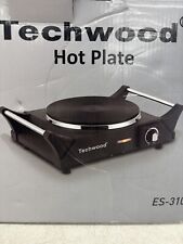 	Fogão elétrico portátil Techwood Hot Plate 1500W bancada queimador único 7,5”	 comprar usado  Enviando para Brazil