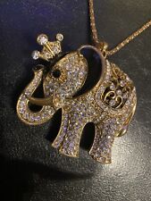 Accessories necklace elephant for sale  NOTTINGHAM