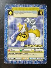 Renamon Bandai Digimon BO-169 Não Holográfico Moderadamente Jogado (#2) comprar usado  Enviando para Brazil