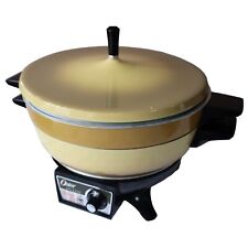 De colección Oster Galaxie Super Pan olla eléctrica buffet fondue cosecha oro segunda mano  Embacar hacia Mexico
