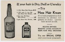 Hess hair kream for sale  Eugene