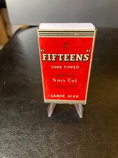 Vintage fifteens cigarette for sale  EXMOUTH