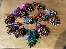 pine cone ornaments for sale  MARKET DRAYTON