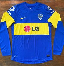 Camisa de jugador de fútbol Boca Juniors 2011 Nike Home manga larga #30. segunda mano  Argentina 