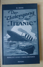 Untergang titanic bericht gebraucht kaufen  Weitnau