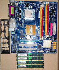 GigaByte GA-G31MF-S2 G31 Soc. Placa-mãe 775 + Intel E8400 + 4GB DDR2 comprar usado  Enviando para Brazil