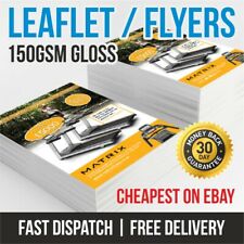 Used, Cheapest Flyer Leaflets Printed Full Colour Flyer Leaflet Printing ~ £0.99  for sale  Shipping to South Africa