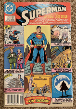 Superman #423 Alan Moore George Perez Classic! Rare Newstand Variant!! for sale  Shipping to South Africa