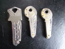 3 cuchillos de bolsillo usados para carcasa de llave segunda mano  Embacar hacia Argentina