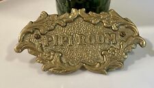 Brass plaque sign for sale  Bremerton