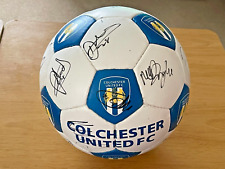 Colchester united signed for sale  COLCHESTER