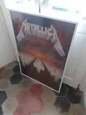Metallica poster incorniciato usato  Grottammare
