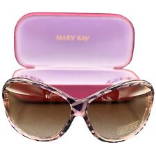 Óculos de sol MARY KAY óculos ameixa concha de tartaruga roxo concha estojo rígido UV400, usado comprar usado  Enviando para Brazil
