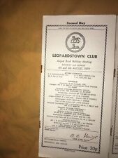 Two vintage leopardstown for sale  MANCHESTER