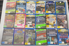 Used, 18 X PC Game Lot Hidden Object Games, Adventure, Hidden Mysteries Lot for sale  Shipping to South Africa