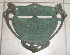 Ancienne grande plaque d'occasion  Frontenex