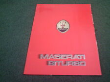 1982 1987 maserati for sale  DONCASTER