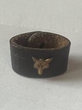 Vintage leather woggle for sale  LONDON
