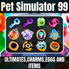 Pet Sim 99 Pet Simulator 99 Ultimates, Ovos, Berloques e Itens - Rápido e Barato! comprar usado  Enviando para Brazil