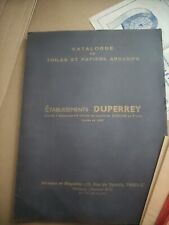 Ancien catalogue papiers d'occasion  Ferrières-en-Gâtinais
