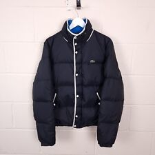 LACOSTE L!VE Jacket Mens L Large 50 Down Fill Insulated Puffer Quilted Black for sale  Shipping to South Africa