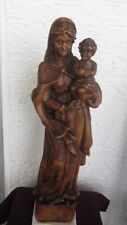 Marienstatue holz 48cm gebraucht kaufen  Maintal