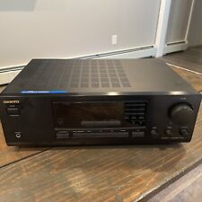 Onkyo TX-8211 Receiver Amplifier AM FM Stereo Home Audio Black Tested- No Remote for sale  Shipping to South Africa