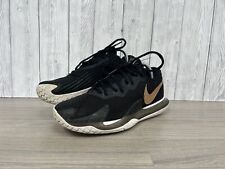 Nike Court Air Zoom Vapor Cage 4 Trainers Size 7 Black Tennis Shoes Sneakers, used for sale  Shipping to South Africa