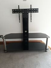 Stand black glass for sale  HUDDERSFIELD