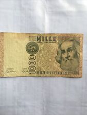 1000 lire rarissima usato  Italia