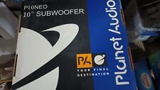 De Colección Raro NUEVO DE LOTE ANTIGUO Planet Audio P10Neo Subwoofer Superficial Coche Estéreo Audio 4 Ohm Sub segunda mano  Embacar hacia Mexico