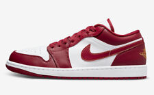 Nike Air Jordan 1 Low Cardinal Red Mens 553558-607 NEW til salgs  Frakt til Norway