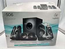 Logitech Z506 Surround Sound Computer Home Theater Speaker System Black Complete, used for sale  Shipping to South Africa