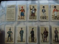 cigarette cards military uniforms for sale  MELTON MOWBRAY