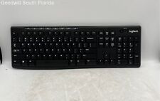 Logitech K270 QWERTY layout teclado mecânico sem fio inglês não testado comprar usado  Enviando para Brazil