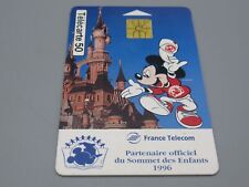 Télécarte disneyland partena d'occasion  Brienne-le-Château