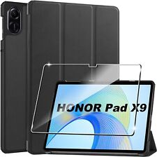 For Honor Pad X9 11.5" Case Smart Book Stand Cover & 9H Glass Screen Protector for sale  Shipping to South Africa