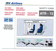 Safety card airlines d'occasion  Châteauneuf-en-Thymerais